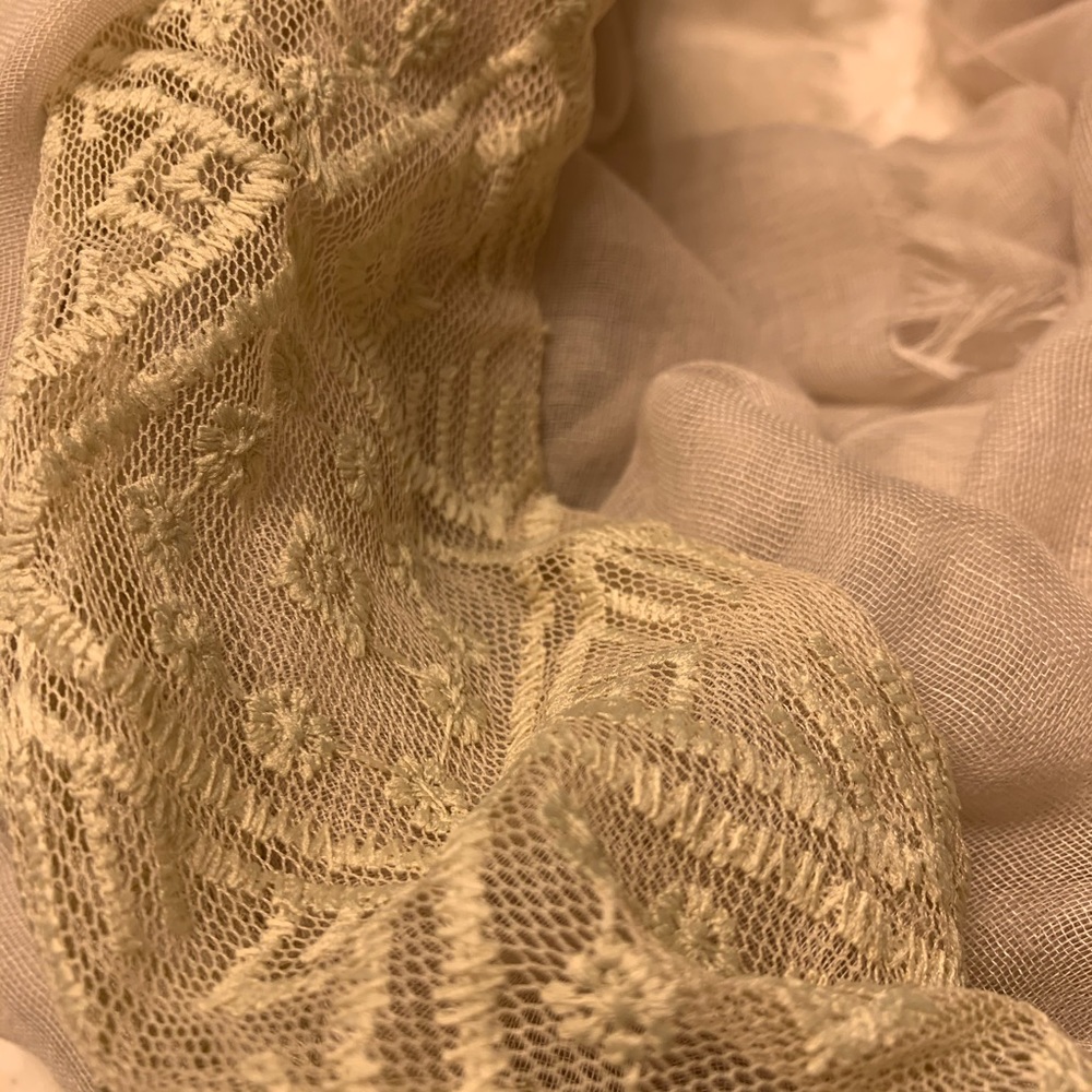 ⭐️Last Chance⭐️ Faded Glory Lace Infinity Scarf - Picture 3 of 8